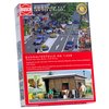 Busch 1458 Wooden Bus Stop Shelter HO Structure Scale Model Structure