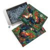 Cobble Hill 1000 Piece Puzzle - Roosters - Sample Poster Included