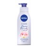 NIVEA Oil In Lotion Cherry Blossom & Jojoba Oil 400ml, Replenishing Body Lotion with Cherry Blossom & Jojoba Oil, Intensive Moisturising Cream