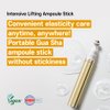ISOI Intensive Lifting Ampoule Stick 15ml (0.5 fl.oz) | Anti-Aging Wrinkle with Gua Sha Roller | Tighten and Rejuvenate Fine Lines with Bulgarian Rose Oil | Korean Skin Care