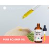 Kate Blanc Cosmetics Rosehip Oil for Face & Skin with Gua Sha Stone Kit (1oz) USDA Organic Rosehip Seed Oil for Gua Sha Massage & Face Oil. 100% Pure & Cold Pressed Rose Hip Oil