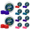 PUTTY BUDDIES Ear Plugs 10-Pair Pack - Soft Silicone Ear Plugs for Swimming & Bathing - Invented by ENT Physician - Block Water - Premium Swimming Earplugs - Doctor Recommended (Assorted)