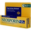 Neosporin + Maximum-Strength Pain Relief Dual Action Ointment, First Aid Topical Antibiotic & Analgesic Ointment for 24-Hour Infection Protection with Bacitracin Zinc & Pramoxine HCl, 1 oz (Pack of 2)