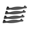 Hihaha No.55570283 Intake Manifold Tuning Valve Runner Arm for Chevy Cruze 2011-2016 for Chevy Sonic 2012-2018 / Front Valve Runner Arm Repair Kit/Durable Plastic / 4Pcs Black