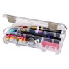 ArtBin 3003AB Solutions Small Box, Art & Craft Supply Organizer with Removable Dividers, [1] Plastic Storage Box