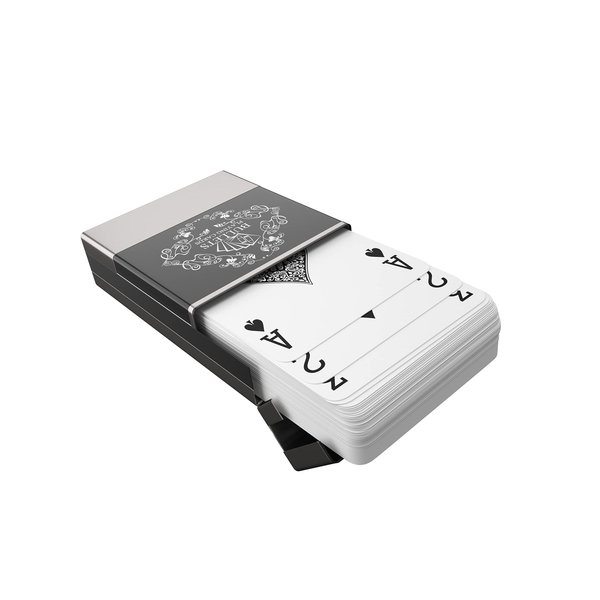 Backpacker Playing Cards - Plastic Playing Cards in Aluminium Box with Rules for 5 Backpacker Games