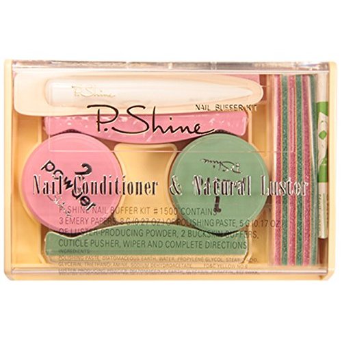 P-SHINE Japanese Manicure Set - Powder Nail Kit - Nail Strengthener For Damaged Nails - Professional Nail Kit - Nail Plate Care - Nail Repair For Damaged Nails - Nail Strengthener And Growth