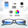 Prospek Gaming Glasses, Blue Light Blocking Glasses Computer Glasses - Peak. Anti Glare, Anti Reflective. Unisex