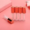 MAVIS LAVEN 10pcs 1.2ml Lip Gloss Tube DIY Small Lipstick Tube Cosmetic Container with Plug Refillable Lip Glaze Bottle for Travel Split Charging DIY Makeup