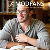 MODFANS 4 Pack Plastic Frame Spring Hinges Reading Glasses Vintage Quality Comfort for Men and Women +2.00