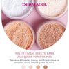 Dermacol - Invisible Fixing Face Powder, Touch-proof Translucent Setting Powder for Oily Skin & Other Skin Types, Loose Powder Makeup, Frangrance-Free Matte Powder with Powder Puff, Light, 13.5 g