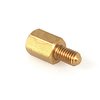 StarTech.com 6-32 Brass Motherboard Standoffs for ATX Computer Case - 15 Pack (STANDOFF632)