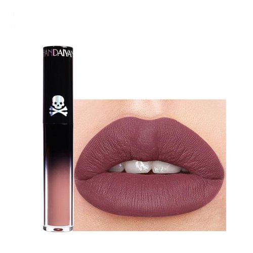 Sunnyvale Liquid Lipstick for Women, Color Stay Long Lasting Warm Brown Matte Lipstick for Latte Makeup, Transferproof & Smudgeproof, 1#