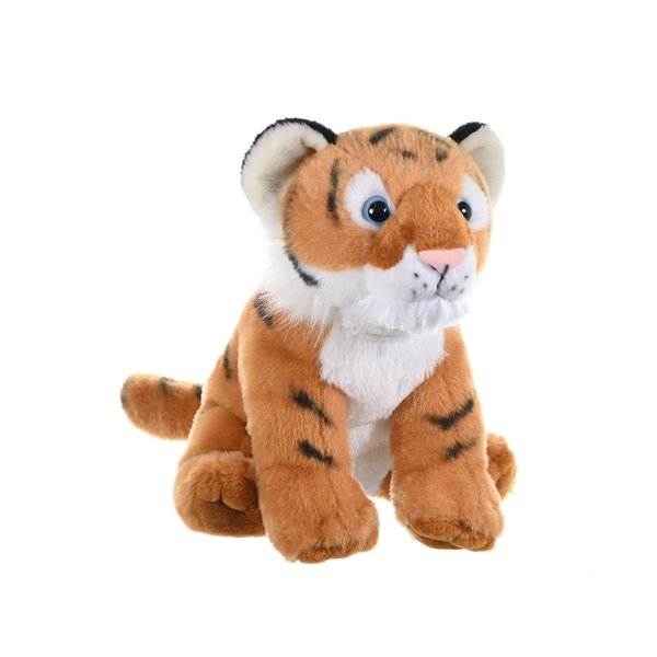 Wild Republic Tiger Cub Plush, Stuffed Animal, Plush Toy, Gifts for Kids, Cuddlekins, 12", Multi, Model:19372