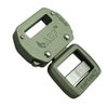 ADF® Raptor II Tactical Military Police Aluminum Quick Release 1" Belt Buckle, Foliage Green