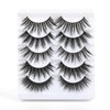 False Eyelashes Fluffy Wispy Big Eyelashes 3D Faux Mink Lashes Thick Volume Long Soft Dramatic Strip Eye Lashes 5 Pairs