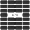 TITAWU 26PCS 6 inch Action Figure Display Stand, Toy Support Holder Display Stand with Peg, Compatible with 1/12 Scale Mavel Legends Series/Gi Jeo Classified Series/D C/Mo tu Figures, Black Square