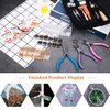 PAXCOO Jewelry Making Supplies Kit, Jewelry Making Kit with Jewelry Making Tools, Jewelry Wires and Jewelry Findings for Jewelry Making, Repair and Beading