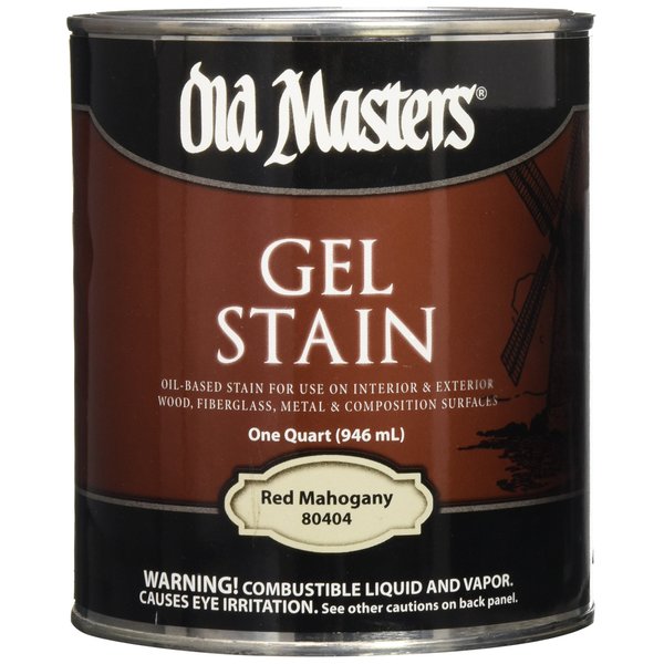 Old Masters 24994 Interior/Exterior Gel Stain Red Mahgony