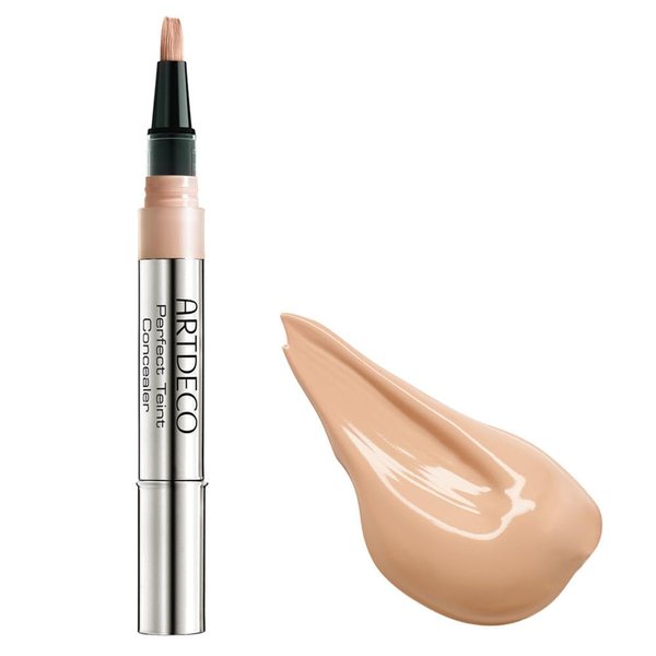 ARTDECO Perfect Teint Concealer - Light Ivory N°06 - Light-Reflecting Concealer with Brush Applicator - No Signs of Tiredness - Medium Coverage - Water-Resistant - Long Lasting - Makeup - 0.07 Fl Oz