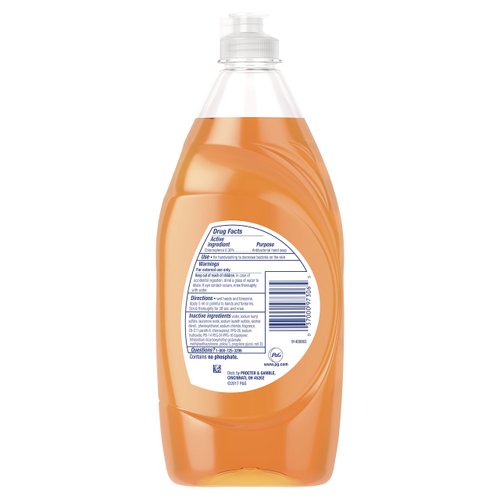 Dawn Ultra Antibacterial Hand Soap, Dishwashing Liquid Dish Soap Orange 19.4 oz (Packaging may vary)