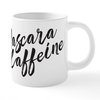 CafePress Mascara & Caffeine Ceramic Coffee Mug, Tea Cup 20 oz