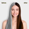Herbishh Hair Color Shampoo 10 Sachet +1 Argan Hair Mask Pouch | 3 in 1 Hair Dye | PPD Free | Easy to Use | Gray Coverage | Travel Size | Available in 6 Colors | (Light Brown)