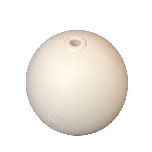 Crab Trap Floats, Fishing Floats, EVA Foam Eco-Friendly Biodegrable Floats TP 75, 7-1/2" Diameter for Fishing, Crabbing, Marine, and Marking, White, Do not Absorb Water, Durable