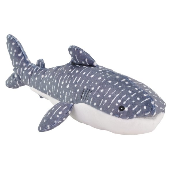 Wild Republic Ecokins Mini, Whale Shark, Stuffed Animal, 8 inches, Gift for Kids, Plush Toy, Made from Spun Recycled Water Bottles, Eco Friendly, Child’s Room Decor, Small