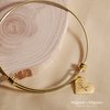 Heart Charm Bracelets Mother's Day Gifts Custom Engraved Name Bracelet for Mom Grandma Mothers Gifts for Her Daughter Graduation Bridesmaids Gifts for Women Personalized Friendship Gift - ABR-MH