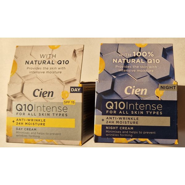 Set of 2x50 ml Cien Q10 Day and Night Cream