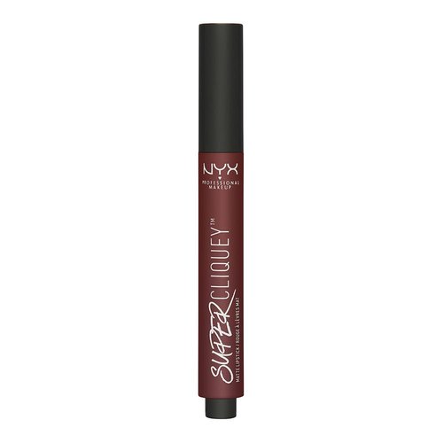 NYX PROFESSIONAL MAKEUP Super Cliquey Matte Lipstick, Dangerous, 0.05 Ounce