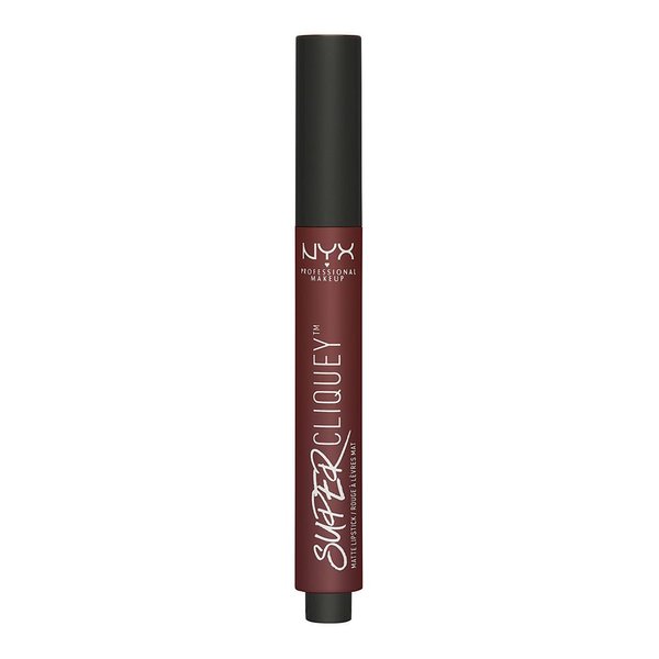 NYX PROFESSIONAL MAKEUP Super Cliquey Matte Lipstick, Dangerous, 0.05 Ounce