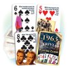 Flickback 1963 Trivia Playing Cards: Great Anniversary or Birthday Gift