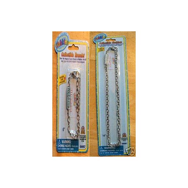 Webkinz Charm Bracelet and Necklace Set