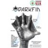DarkFin Webbed Power Swimming Gloves (1 Pair) for Men, Women, Scuba Diving, Snorkeling, Spearfishing, Surfing in Cold Water, Ultra Thin Hand Fins, Pool Swim Paddles, Black, Men XL