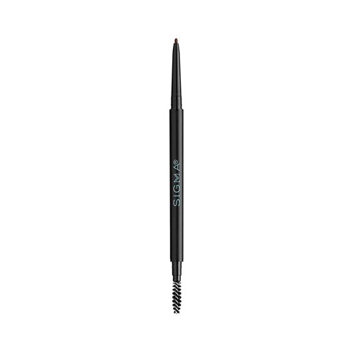 Sigma Beauty Fill + Blend Dark Brow Pencil - Dark Brow Pencil with Brush for Very Deep Brown Hair - Color, Shape and Fill Brows