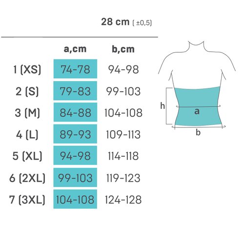 Deluxe Medical Grade Angora & Merino Wool Warming Belt, Rheumatic Back Pain Thermal Brace, RADICULITIS Warmer, Lumbar Kidney Support (Small)