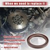 uxcell Car Oil Pump Crankshaft Seal Front Cover Seal Replacement for Toyota Camry 2002-2011 No.9031138089