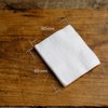 Japanese Organic Cotton Pads 100 Pieces 100% Organic Unbleached [Made in Japan] (4 Packs)