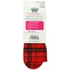 Celeste Stein Therapeutic Compression Socks, Rouge Plaid, 15-20 mmhg, 1 Pair