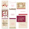 Whimsical Holiday Cards / 25 Holiday Cards With White Envelopes / 5 Winter Seasonal Designs / 4 5/8" x 6 1/4" Holiday Greeting Cards