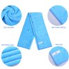 HOPESHINE Microfiber Gym Towels Fast Drying Sports Towel Fitness Workout Sweat Towels for Men & Women 3-Pack (Light Blue, 16inch X 32inch)