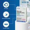 MAJOR Bismuth Subsalicylate 262mg Chewables - Offers Heartburn, Indigestion, Nausea, Diarrhea, and Upset Stomach Relief - Antidiarrheal - 30 Chewable Tablets