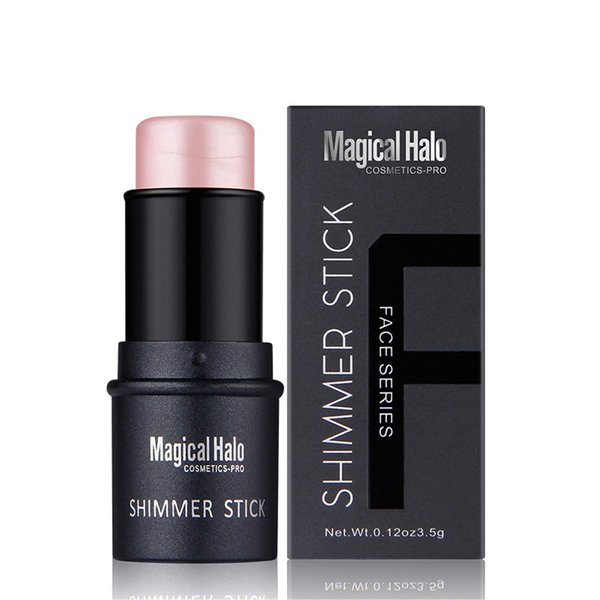 FantasyDay Illuminator Face Highlighter Makeup Sticks Pearl Shimmer Whitening Cream Shimmer Contouring Stick Foundation Stick Face Eye Nose Concealer Pen #2