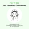 CELL FUSION C Daily Trouble Care Foam Cleanser | Acne Control, Salicylic Acid Face Wash