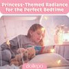 Bed Canopy with Lights, White Canopy Bed, Bed Canopy for Girls Room, Princess Bed Canopy | Single, Twin, Full, Queen | Bed Canopy for Girls, Kids Bed, Hanging Canopy, Fairy Lights Led Canopy