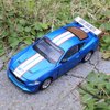 TGRCM-CZ 1/42 Ford Mustangs Car Model, Take Apart Assembled Car, DIY Car Model kit Educational Building Toys, Children's Gifts, Can Open Door Birthday Gift for Children Blue