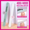 Teenitor Gel Nail Polish Remover Kit with 10pcs Nail Polish Remover Clips Cap 115pcs Nail Wipe Cotton Pads Nail Scraper Nail Files and Buffer Bushes - Hot Red