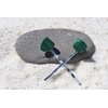 Malachite Stone Hair Pins (Qty of 2)